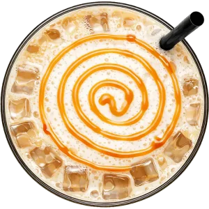 Iced Caramel Latte